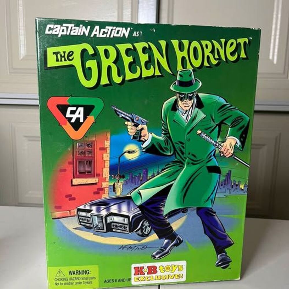 Captain Action Hero Series The Green Hornet KB Toys Exclusive Action Figure